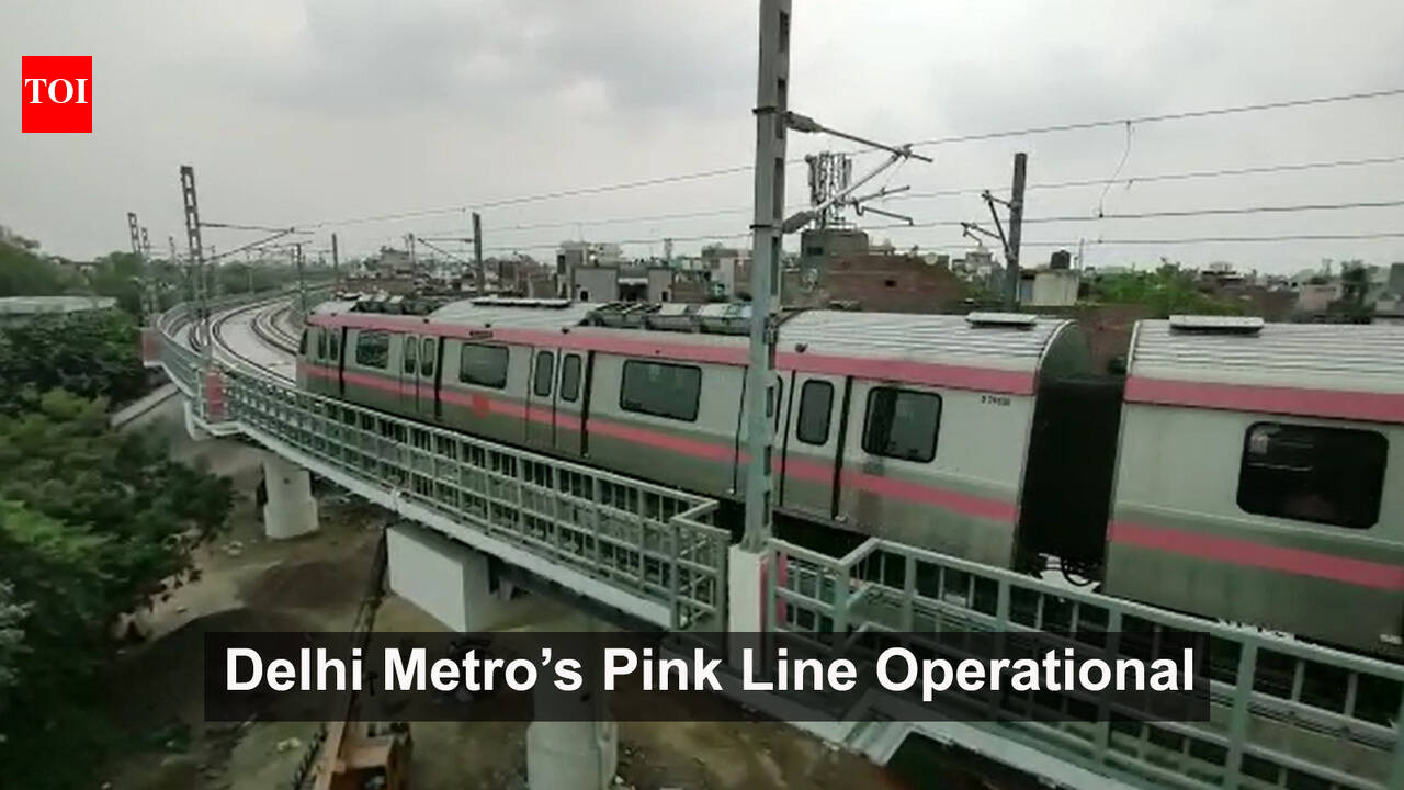 Delhi: Metro's 'missing link' bridged, Pink Line becomes longest ...