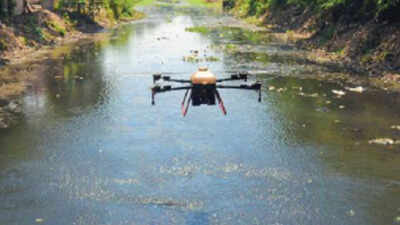 Chennai: Larvicides from drones destroy 90% mosquitoes