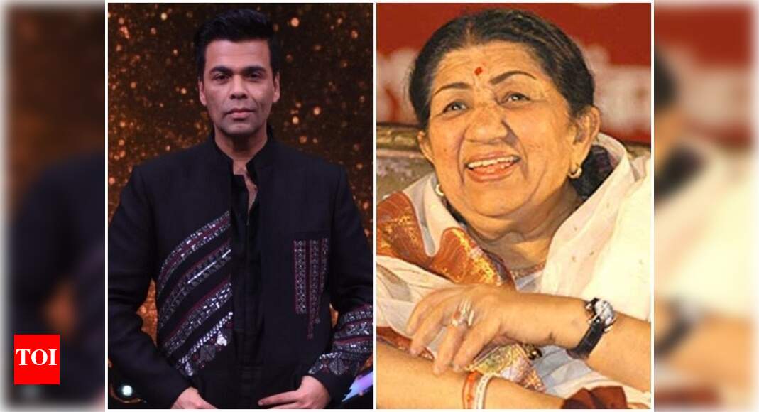 Indian Idol 12 Karan Johar remembers recording song with Lata