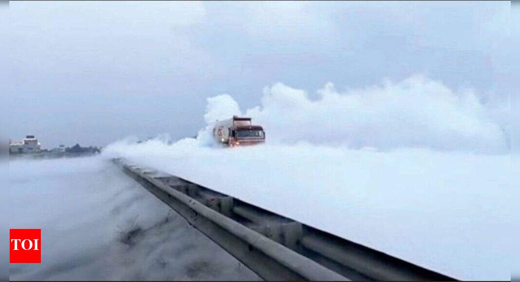 Bengal CO2 leak on highway sparks panic in Burdwan Kolkata News