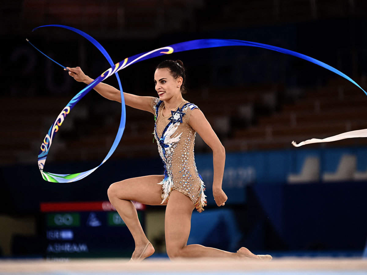 Tokyo Olympics Israel S Ashram Ends Russian Olympic Reign With Shock Win In Rhythmic Gymnastics Tokyo Olympics News Times Of India