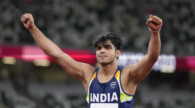 History has been scripted&#39;: PM Modi, President Kovind congratulate Neeraj Chopra on winning historic gold | India News - Times of India