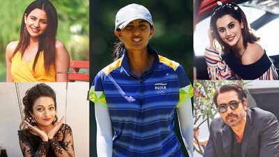 Taapsee Pannu, Arjun Rampal, Divyanka Tripathi, and other B-Town celebs congratulate golfer Aditi Ashok for making history at Tokyo Olympics