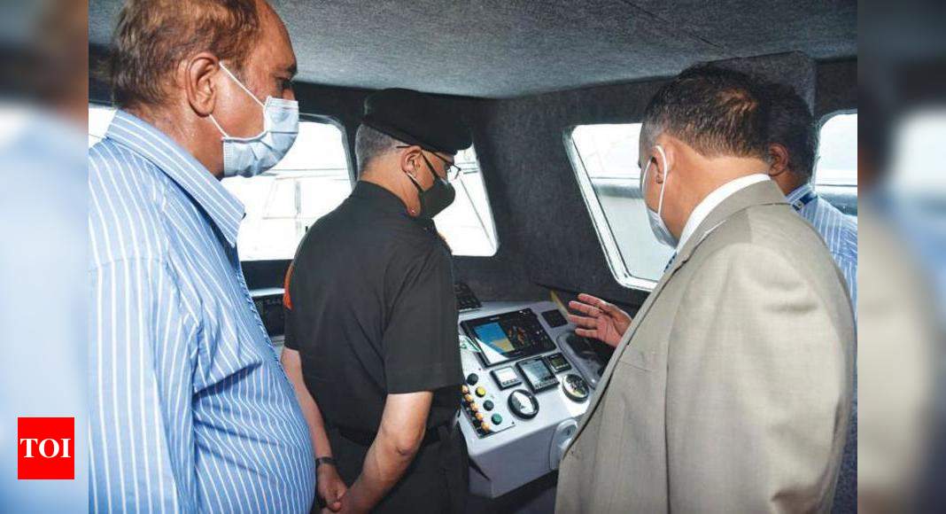 Goa: Chief of Army Staff general Manoj Mukund Naravane reviews work on patrol boats