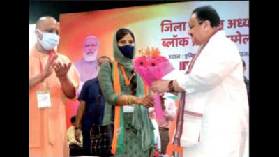 Subtle Dalit outreach by BJP: JP Nadda greets Jatav block pramukh