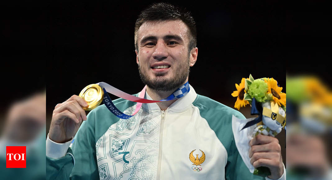 Tokyo Olympics 2020: Bakhodir Jalolov wins gold in super-heavyweight