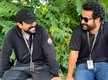 
Ram Charan and Jr NTR get goofy with SS Rajamouli on the sets of RRR in Ukraine
