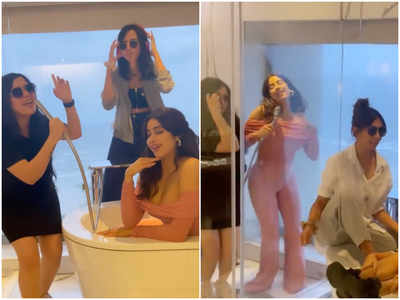 Watch: Janhvi Kapoor adds another quirky video to her Aksa gang edition