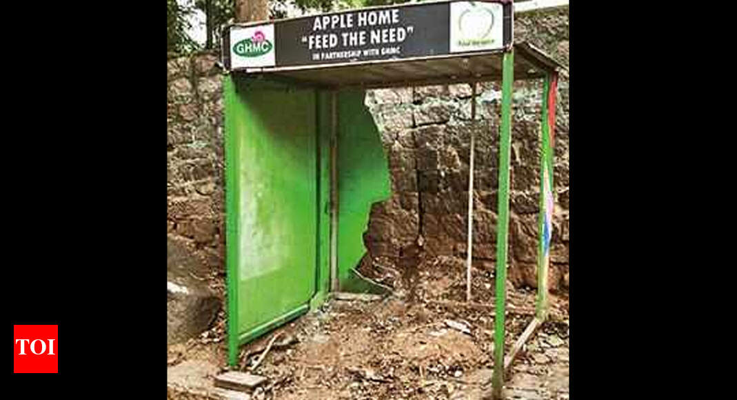 Community fridge goes missing in Hyderabad | Hyderabad News - Times of ...