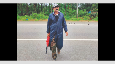 Bengalurean walks 8,400km with intention of reviving human values