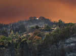 Harrowing pictures from Greece as wildfires engulf huge swathes of land