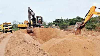 Green panel lens on Illegal sand mining in Rajasthan