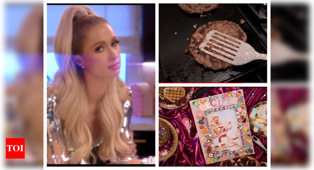 Paris Hilton Uses Cooking Utensils Covered in Crystals and More