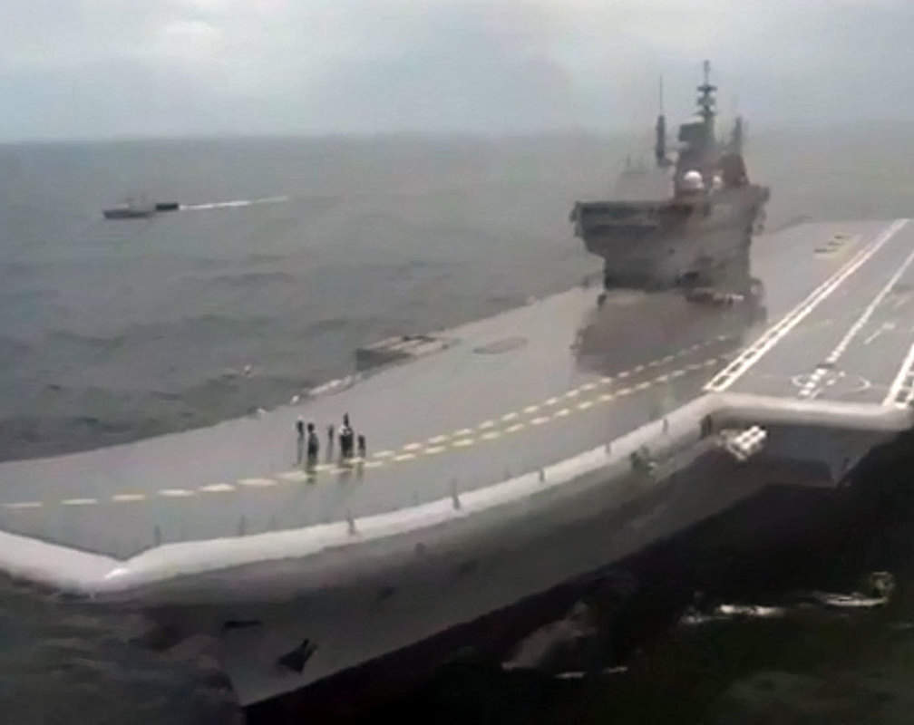 
Indigenous Aircraft Carrier (IAC) ‘Vikrant’ completes its maiden sea voyage
