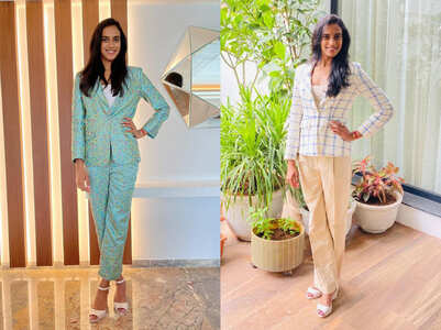 We are in love with PV Sindhu's pantsuits