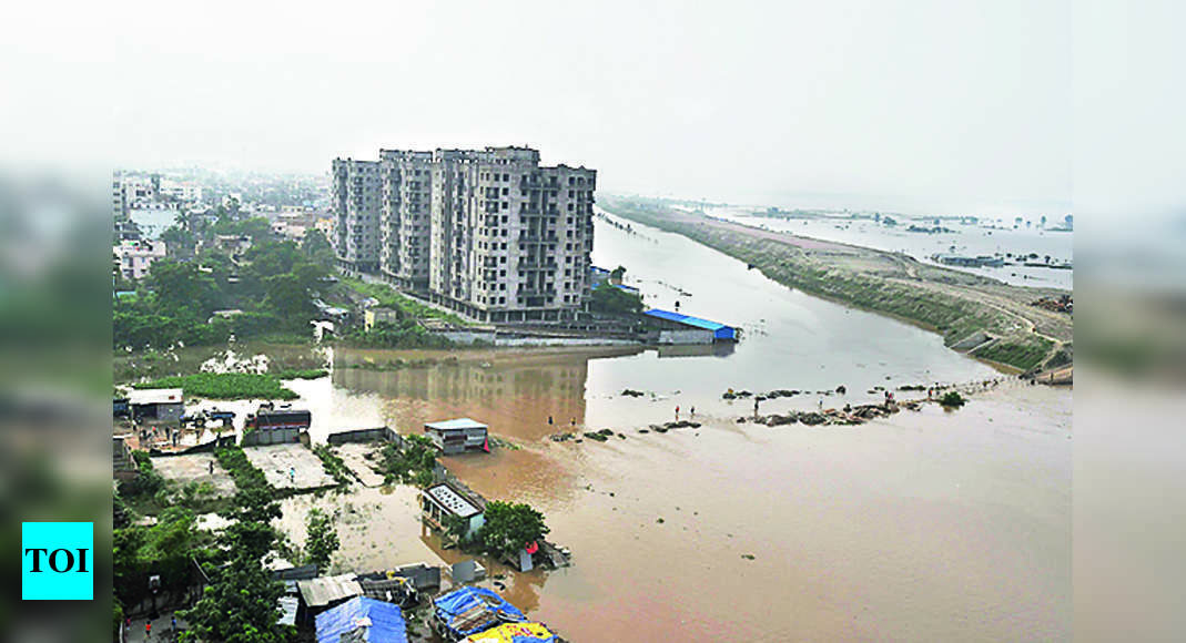 Ganga maintains rising trend in Patna | Patna News - Times of India