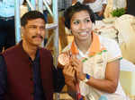 Pictures from grand felicitation ceremony for Indian Olympic medal-winners