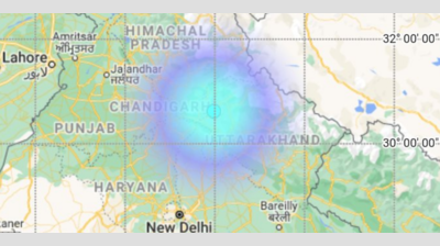 Magnitude-3.8 earthquake hits Dehradun, no casualties