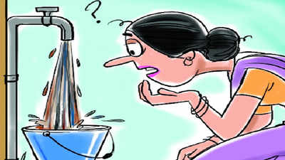 Stinking water and sand flow from taps in several Lucknow areas