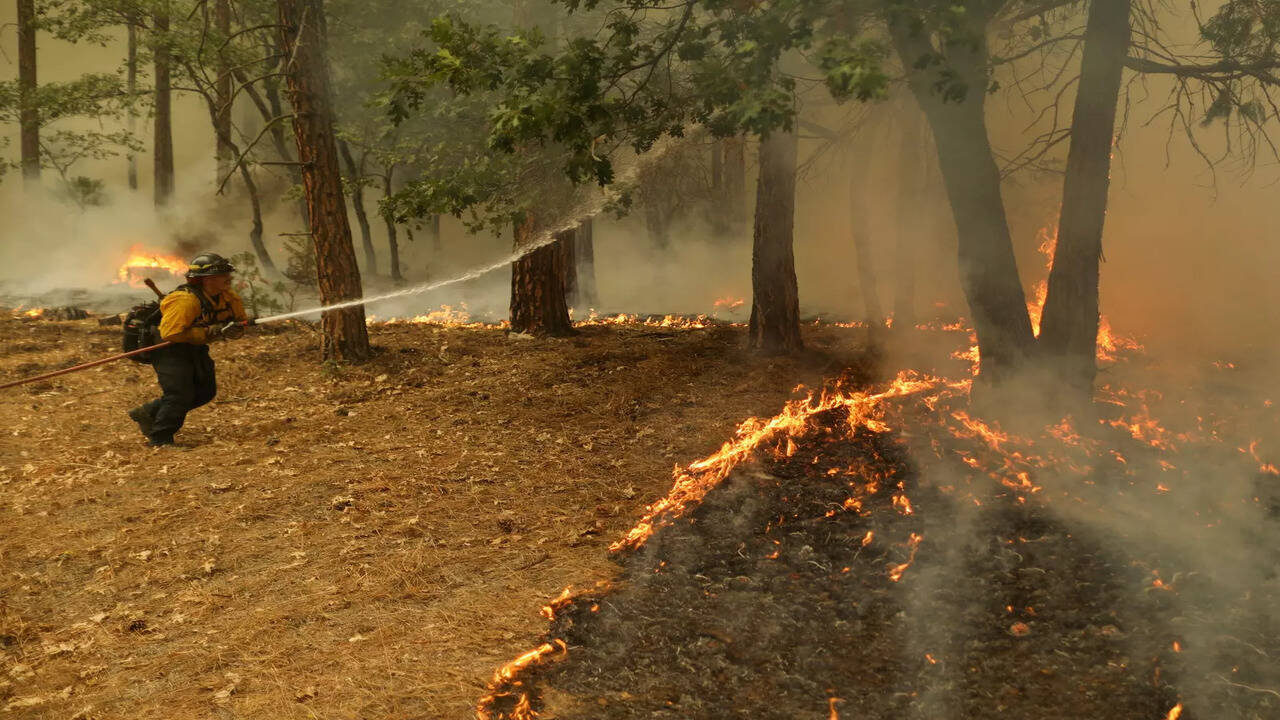 Stubborn grass fires being fueled by dry, windy conditions