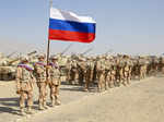 Russia showcases military might near Afghan border