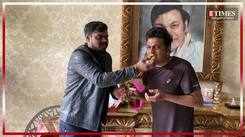 Bigg Boss Kannada winner Manju Pavagada met idol Shivarajkumar and sought his blessings