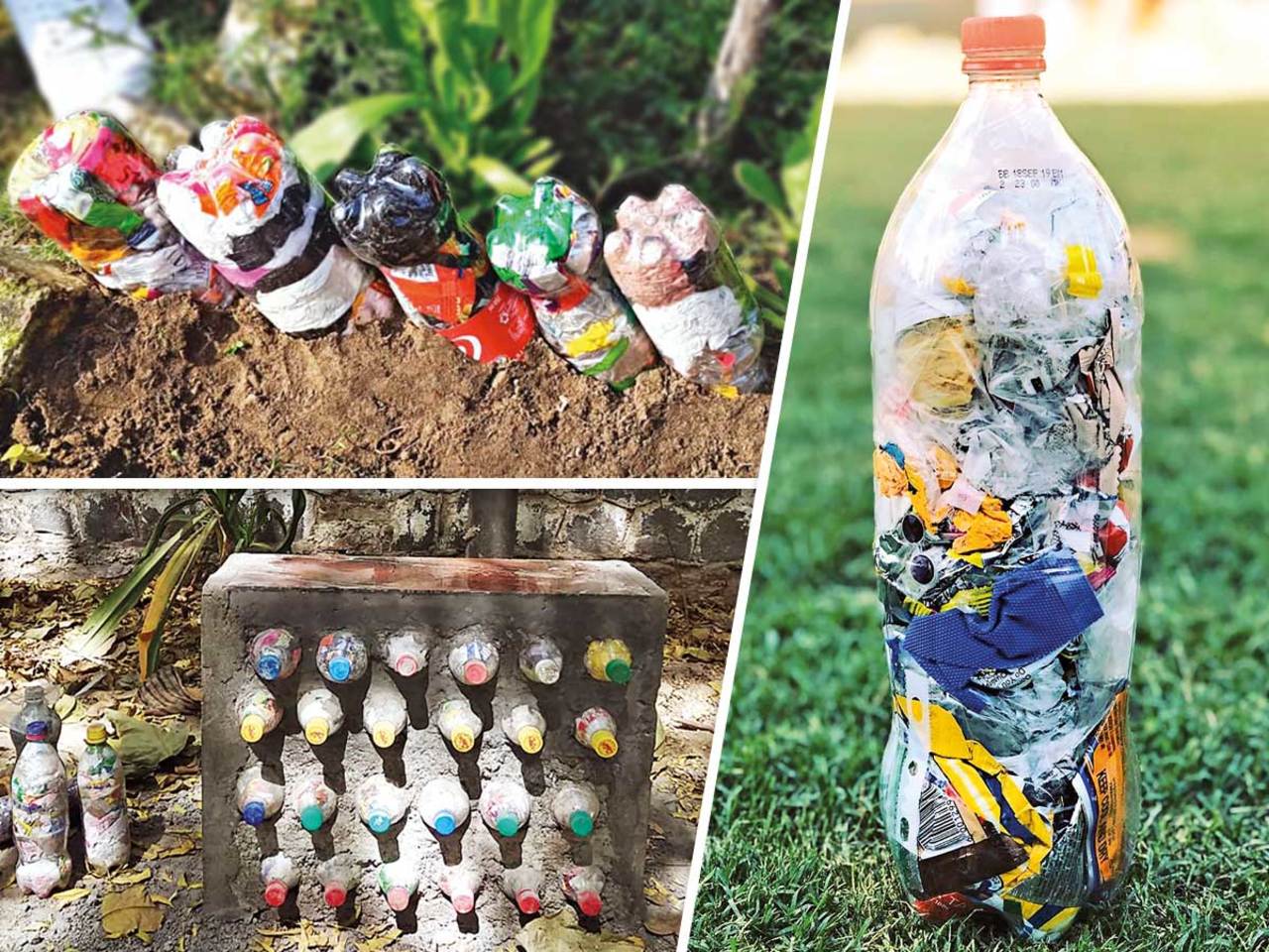 Plastic packets, snack wrappers, glittery paper: Upcycle trash