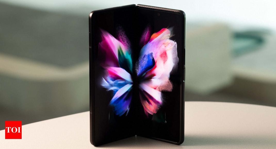 Samsung launches Galaxy Z Fold 3, Z Flip 3 foldable phones, Watch 4 and  Buds 2 at its biggest 2021 event - Times of India