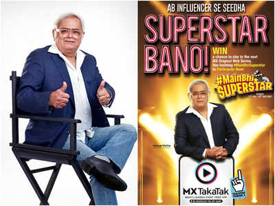 Hansal Mehta on being judge for MX TakaTak’s 'Main Bhi Superstar!': Always believed in the power of talent & the advent of such platforms