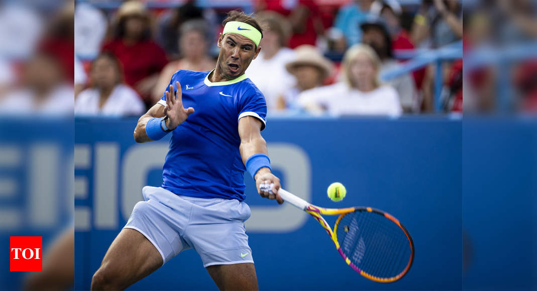 Rafael Nadal out of Cincinnati, adds to doubt over US Open | Tennis News – Times of India