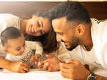 Pictures of Anita Hassanandani and Rohit Reddy's baby boy go viral