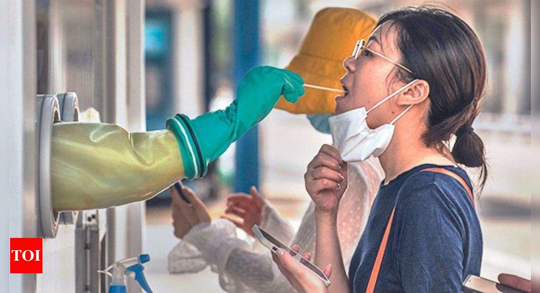 China reports decline in new coronavirus cases for Aug 11 – Times of India