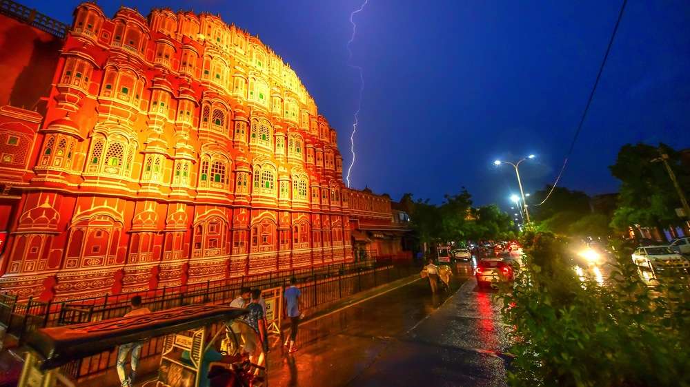 Lightning in Jaipur