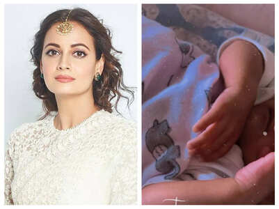 Dia Mirza shares first pic of son Avyaan