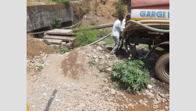 Navi Mumbai: Complaint of water pilferage at Belapur
