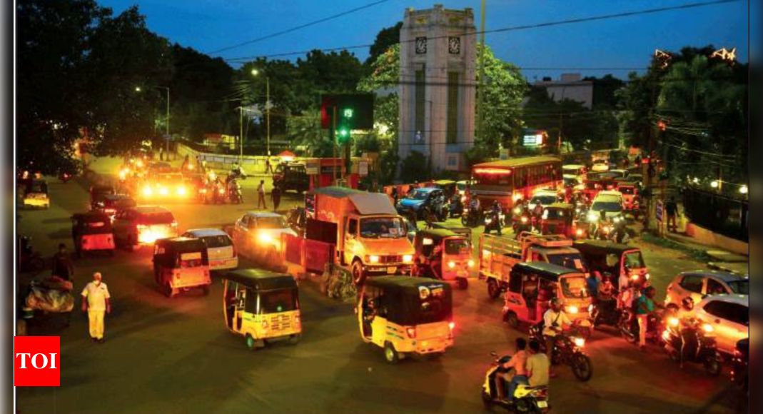 Driving through Royapettah clock tower junction? Pray