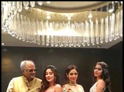 Sridevi's perfect moments with family