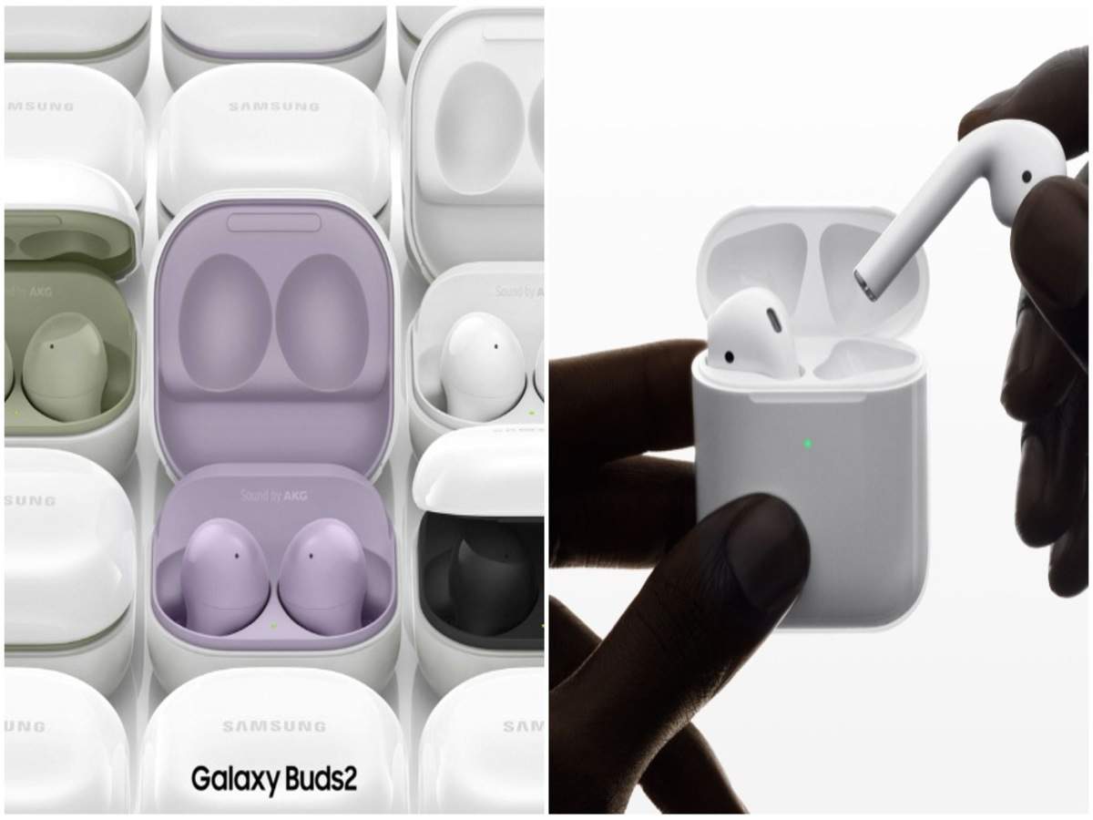 Schelden Bedrijf goedkoop Samsung Galaxy Buds 2 vs Apple AirPods: How the two compare on key specs -  Times of India