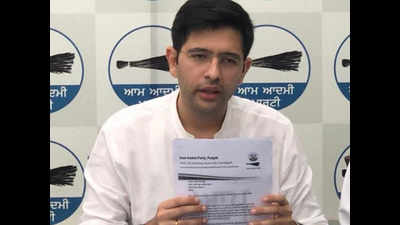 Stop acting like opposition party leader: Raghav Chadha to Sidhu