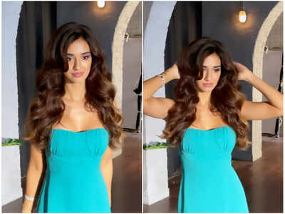 Disha Patani in strapless bodycon gown is just so hot. Tiger Shroff's  sister Krishna loves it - India Today