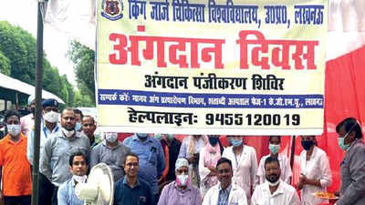 Over 100 people in Lucknow pledge to save lives with organ donation