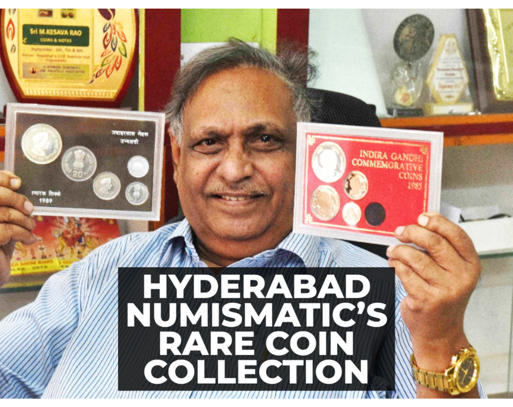 
Independence Day 2021: Hyderabad-based numismatic sets up rare display of coins
