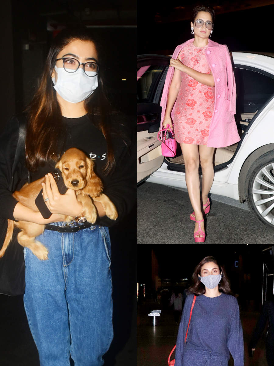 Airport looks of Kollywood actresses