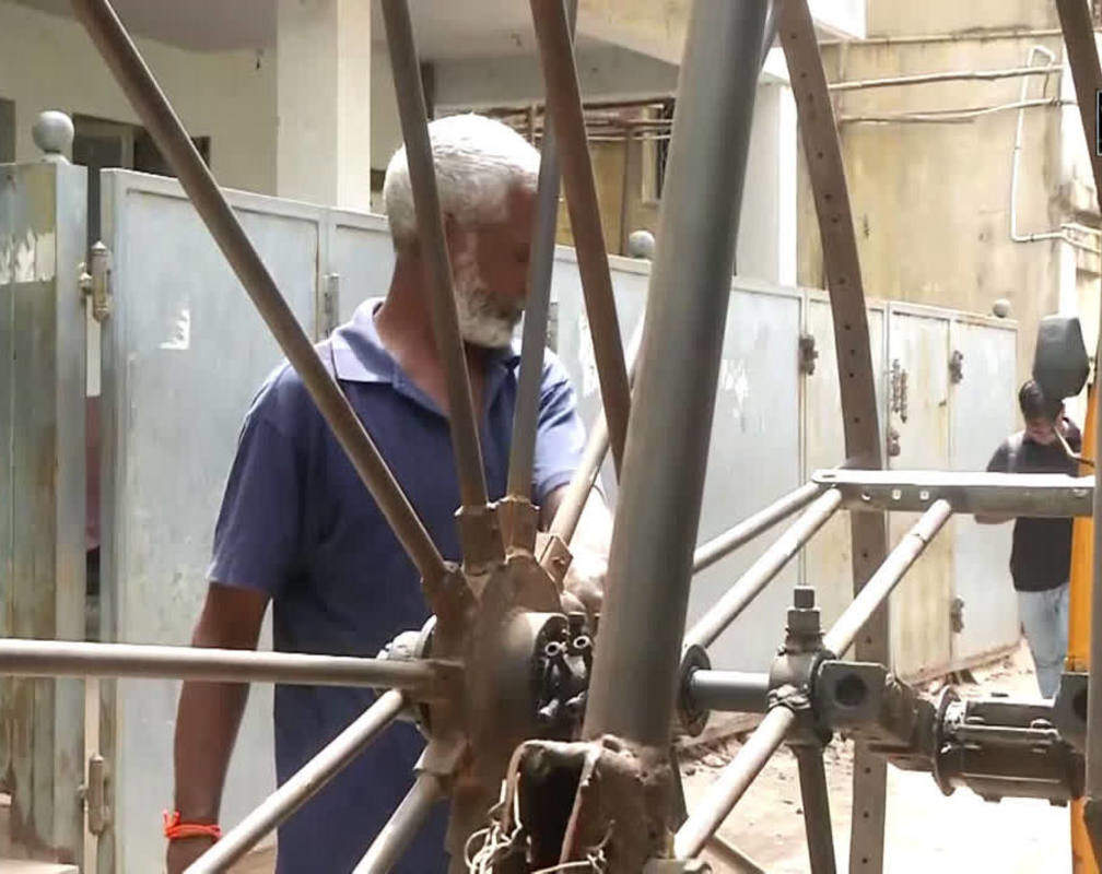 
Chennai man designs giant cycle
