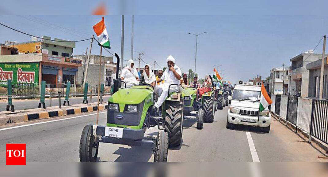 Farmers to take part in ‘tractor parade’ on IDay Gurgaon News