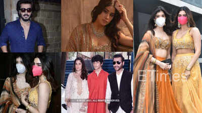From Sonam Kapoor-Anand Ahuja to cousins Arjun Kapoor, Janhvi-Khusi Kapoor, Shanaya Kapoor, celebs at Rhea Kapoor-Karan Boolani wedding