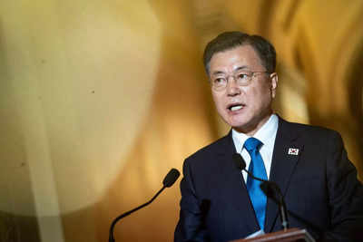 South Korea's Moon says open to dialogue with Japan despite history feuds