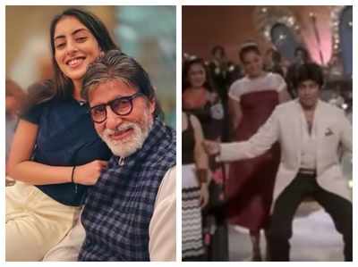 Navya Naveli Nanda gives a twist to Amitabh Bachchan's popular song 'Jahan Teri Yeh Nazar Hai' from the film 'Kaalia'