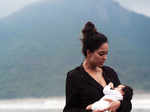 Breastfeeding week: New mommy Lisa Haydon shares adorable pictures with her baby girl