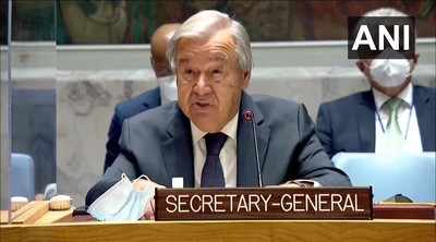 UN chief says world 'must not abandon' Afghans